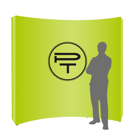 Textilfaltwand