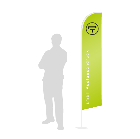 Beachflag Wind Austauschdruck | Small (260 cm) | einseitig bedruckt